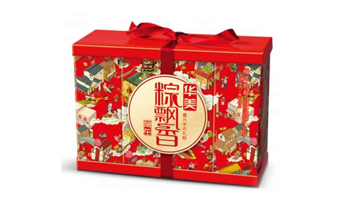 华美福运礼粽粽子礼盒