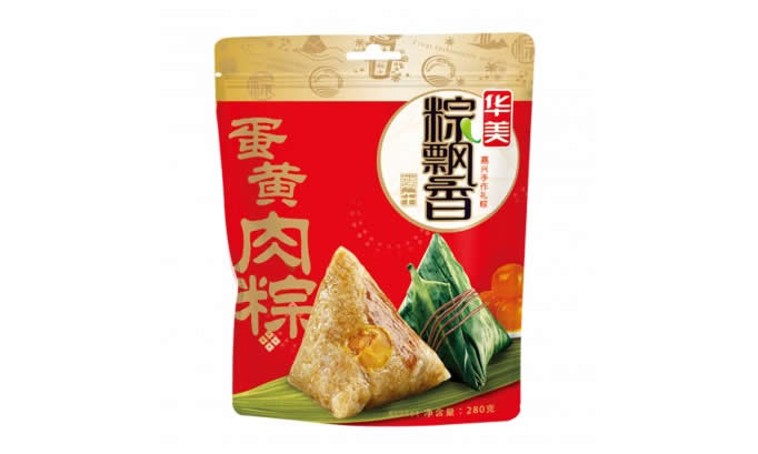 华美蛋黄肉粽280g 华美蛋黄肉粽280g