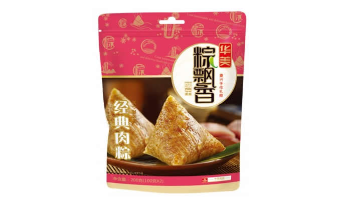 华美经典肉粽200g